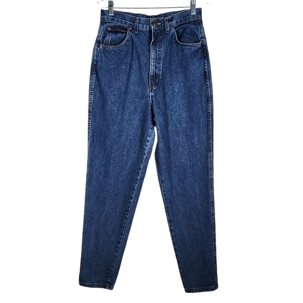 CHIC VINTAGE HIGH-RISE DENIM PANT